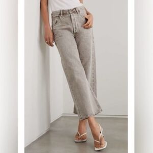 Women's Gray/Mocha Cropped Jeans